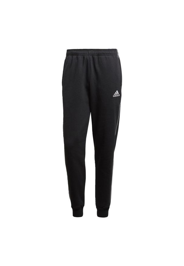 Adidas - Spodnie męskie adidas Core 18 Sweat. Kolor: czarny, biały, wielokolorowy. Sport: piłka nożna
