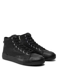 Pepe Jeans Sneakersy Ben Moon M PMS31064 Czarny. Kolor: czarny. Materiał: skóra