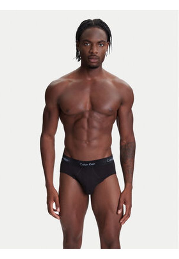 Calvin Klein Underwear Komplet 3 par slipów 0000U2661G Czarny. Kolor: czarny. Materiał: bawełna