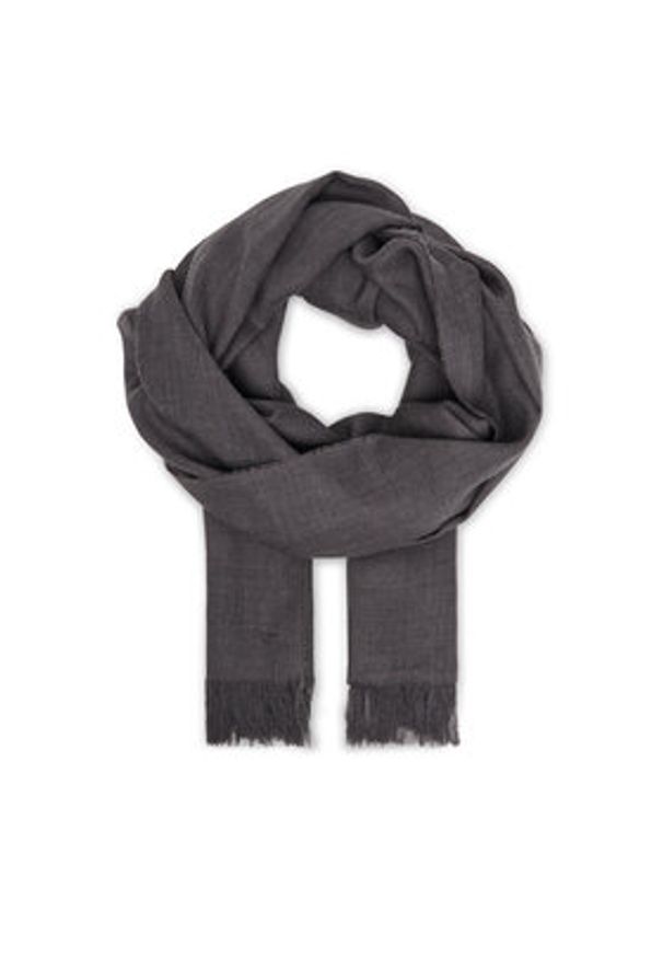 Weekend Max Mara Szal Ken 2525546044 Szary. Kolor: szary. Materiał: wełna, materiał