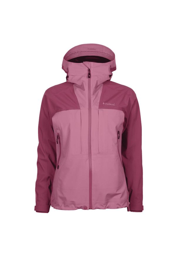 PINEWOOD - Damska kurtka wodoodporna Pinewood Abisko. Kolor: różowy. Sport: turystyka piesza