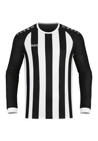 Dziecięcy dżersej z długim rękawem Jako Inter. Kolor: wielokolorowy, biały, czarny. Materiał: jersey. Długość rękawa: długi rękaw. Długość: długie. Sport: piłka nożna #1