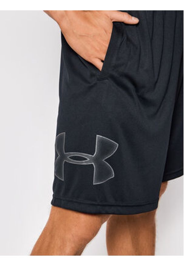 Under Armour Szorty sportowe Ua Tech Graphic Czarny Loose Fit. Kolor: czarny. Materiał: syntetyk. Styl: sportowy
