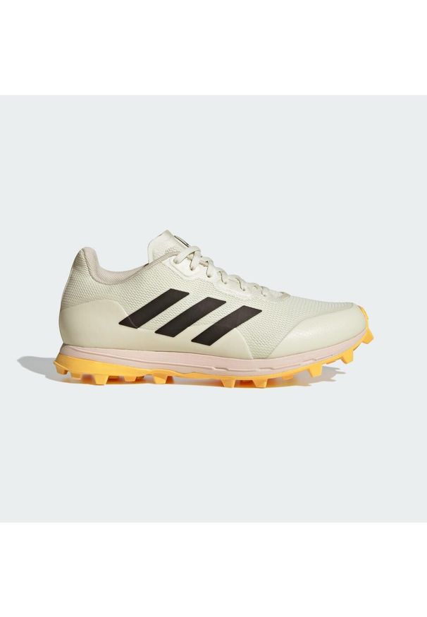 Adidas - Buty Hockey Fabela Zone. Kolor: żółty, biały, wielokolorowy, czarny. Materiał: materiał