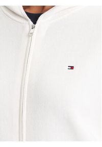 TOMMY HILFIGER - Tommy Hilfiger Kardigan WW0WW42018 Écru Regular Fit. Kolor: kremowy. Materiał: bawełna #3