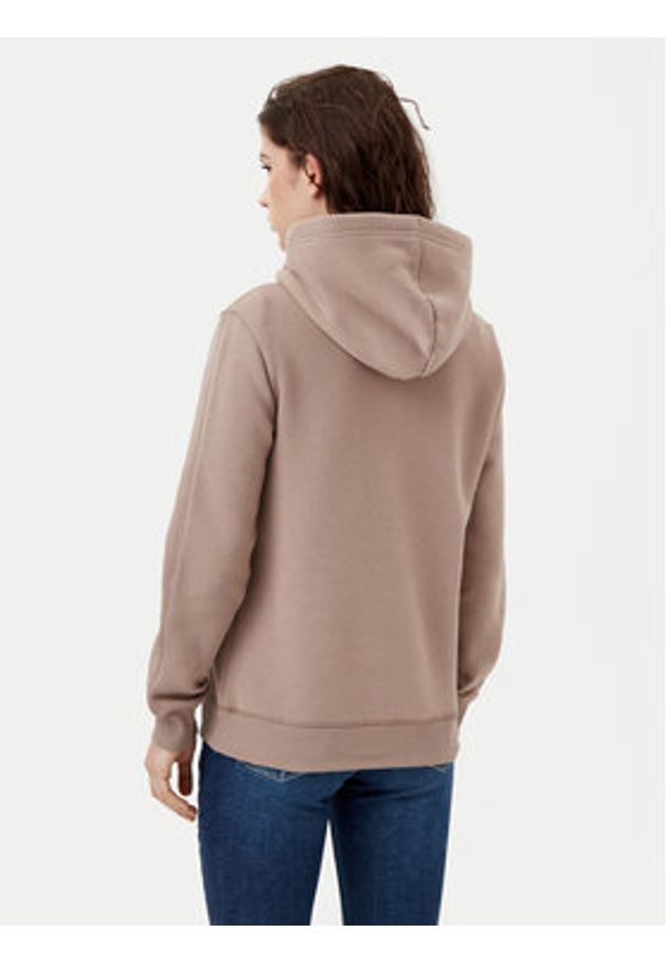 Calvin Klein Jeans Bluza Monologo J20J223536 Beżowy Regular Fit. Kolor: beżowy. Materiał: syntetyk, bawełna