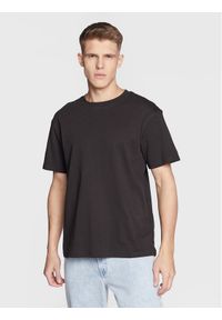 !SOLID - Solid T-Shirt Danton 21107307 Czarny Boxy Fit. Kolor: czarny. Materiał: bawełna