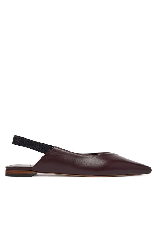 Baleriny Max Mara. Kolor: czerwony