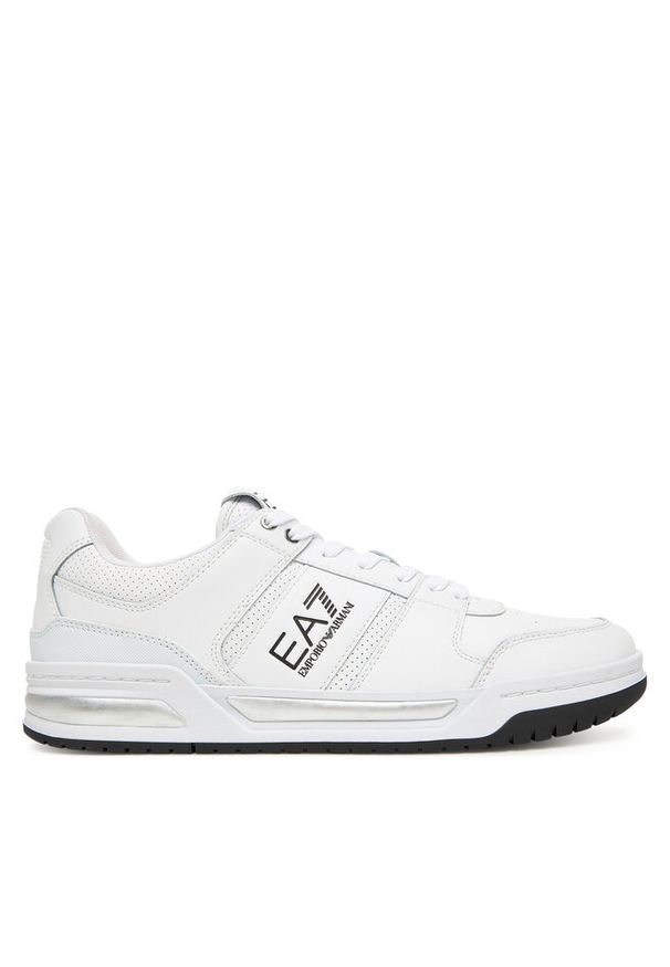 Sneakersy EA7 Emporio Armani. Kolor: biały