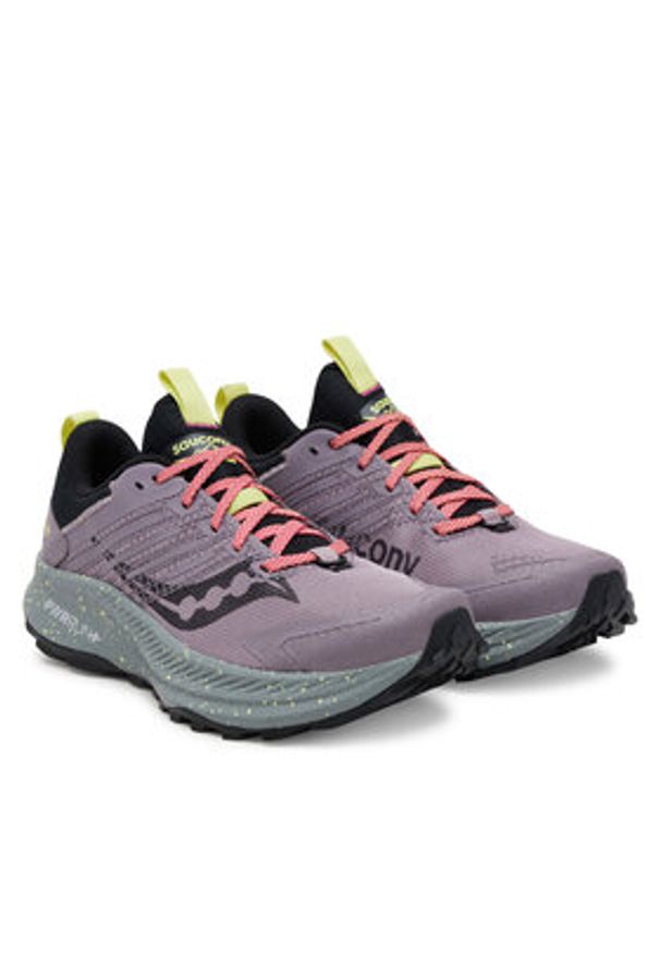 Saucony Buty do biegania Ride Tr 2 S10951 Fioletowy. Kolor: fioletowy. Materiał: materiał