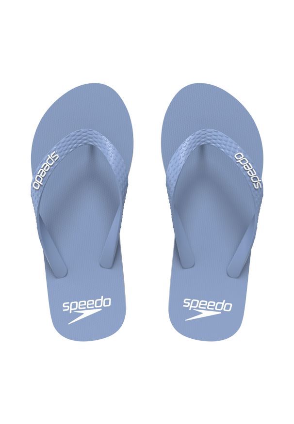 Klapki basenowe antypoślizgowe męskie Speedo Slide. Kolor: niebieski, szary, wielokolorowy. Styl: sportowy