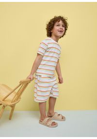 bonprix - Bermudy z dżerseju z czystej bawełny organicznej (3 szt.). Kolor: żółty. Materiał: jersey, bawełna #2