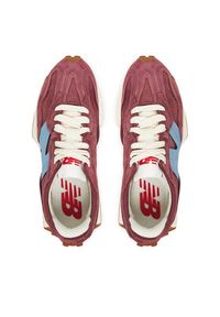New Balance Sneakersy U327WSA Bordowy. Kolor: czerwony. Materiał: skóra #4