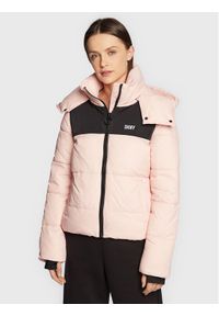 DKNY Sport Kurtka puchowa DP2J9216 Różowy Regular Fit. Kolor: różowy. Materiał: syntetyk. Styl: sportowy