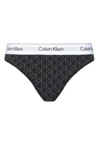 Calvin Klein Underwear Stringi LV00QF8518 Czarny. Kolor: czarny. Materiał: bawełna