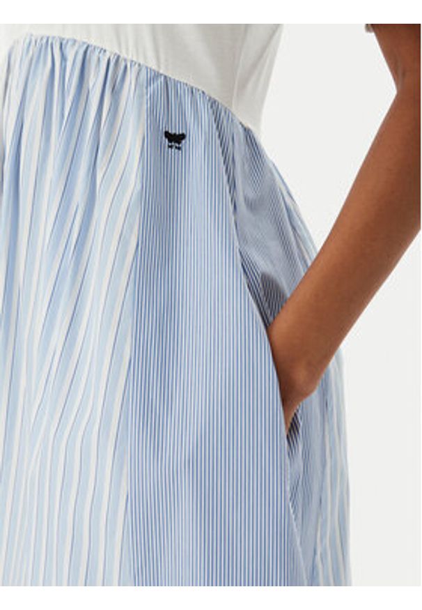 Weekend Max Mara Sukienka codzienna Brozno 2515621082 Biały Relaxed Fit. Okazja: na co dzień. Kolor: biały. Materiał: bawełna. Typ sukienki: proste. Styl: casual
