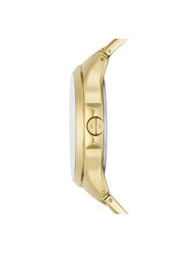 Armani Exchange Zegarek Hampton AX2443 Złoty. Kolor: złoty