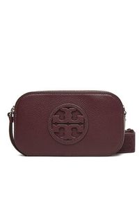Tory Burch Torebka Mini Miller 171956 Bordowy. Kolor: czerwony. Materiał: skórzane #5