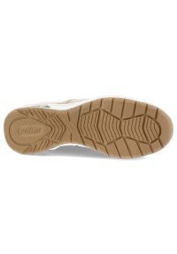 Beżowe Sneakersy Rieker Stylowe Wsuwane Obuwie Damskie. Okazja: na co dzień. Zapięcie: bez zapięcia. Kolor: beżowy. Materiał: materiał. Szerokość cholewki: normalna. Sport: turystyka piesza