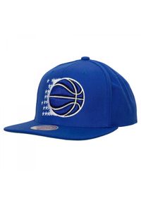 Mitchell & Ness czapka z daszkiem bejsbolówka NBA Orlando Magic niebieska. Kolor: niebieski