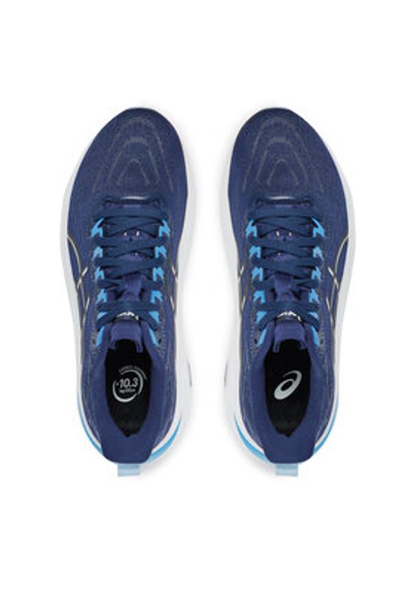 Asics Buty do biegania Gt-2000 13 1012B666 Niebieski. Kolor: niebieski. Materiał: mesh, materiał