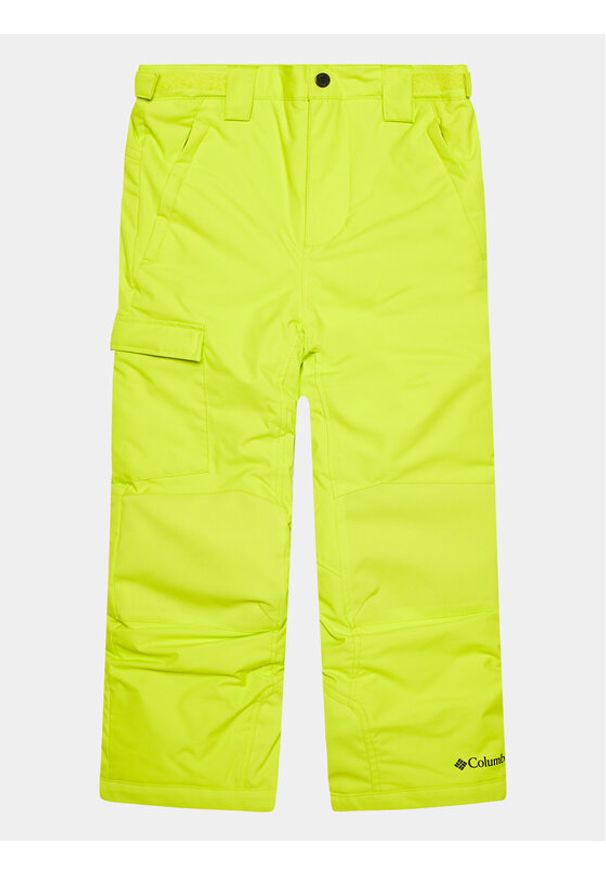 columbia - Columbia Spodnie outdoor Bugaboo™ II Pant Żółty Regular Fit. Kolor: żółty. Materiał: syntetyk. Sport: outdoor