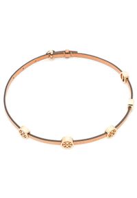 Tory Burch Bransoletka Miller Double-Wrap Bracelet 82720 Brązowy. Kolor: brązowy