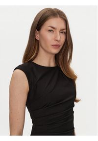 Rinascimento Sukienka koktajlowa CFC0122548003 Czarny Regular Fit. Kolor: czarny. Materiał: syntetyk. Styl: wizytowy #3