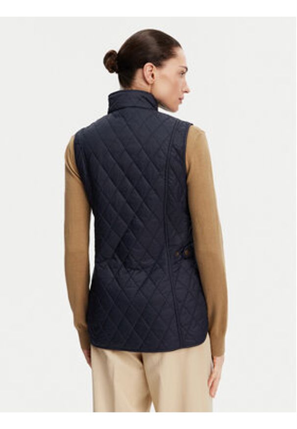 Barbour Bezrękawnik Otteburn LGI0003NY71 Granatowy Regular Fit. Kolor: niebieski. Materiał: syntetyk. Długość rękawa: bez rękawów