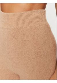 LA PERLA - La Perla Spodnie dzianinowe 0056130 Beżowy Regular Fit. Kolor: beżowy. Materiał: syntetyk #8