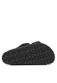 Birkenstock Klapki Arizona Big Buckle 1023239 Czarny. Kolor: czarny. Materiał: skóra, nubuk #3