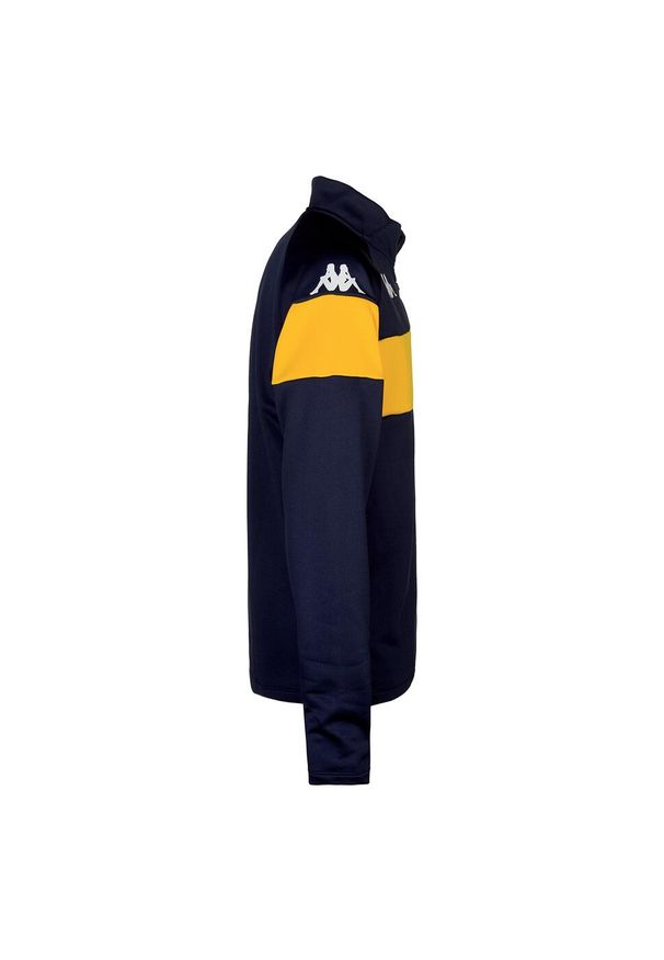 Bluza Kappa Dovare. Kolor: niebieski, wielokolorowy, żółty. Sport: fitness