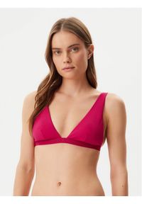 TOMMY HILFIGER - Tommy Hilfiger Góra od bikini UW0UW05802 Różowy. Kolor: różowy. Materiał: syntetyk