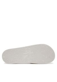Calvin Klein Jeans Klapki Slide Hf Mono Cv YM0YM01282 Biały. Kolor: biały. Materiał: materiał #6