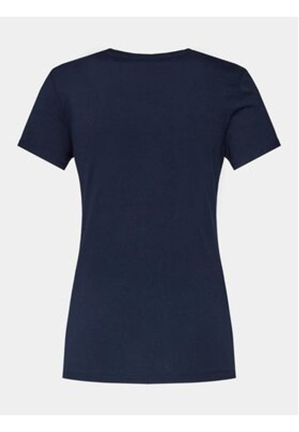 GAP - Gap T-Shirt 268820-00 Granatowy Regular Fit. Kolor: niebieski. Materiał: bawełna