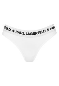 Karl Lagerfeld - KARL LAGERFELD Stringi A1W47008 Biały. Kolor: biały. Materiał: lyocell #7