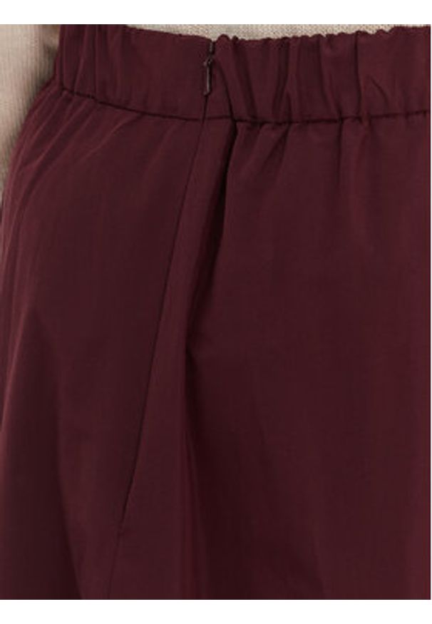 Weekend Max Mara Spódnica trapezowa Curvato 2615101051 Bordowy Regular Fit. Kolor: czerwony. Materiał: syntetyk