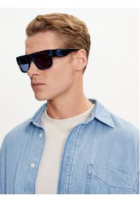 Calvin Klein Jeans Okulary przeciwsłoneczne CKJ23654S Granatowy. Kolor: niebieski