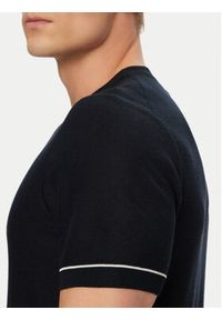 BOSS T-Shirt H-Nalon 50560482 Granatowy Regular Fit. Kolor: niebieski. Materiał: bawełna #4