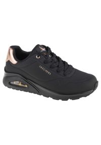 skechers - Buty sportowe Sneakersy damskie, Skechers Uno-Golden Air. Okazja: na co dzień. Zapięcie: sznurówki. Kolor: czarny, żółty, wielokolorowy. Materiał: guma, materiał, syntetyk. Szerokość cholewki: normalna. Sport: turystyka piesza #1