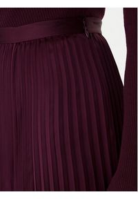 BOSS Spódnica plisowana Velacey 50546594 Fioletowy Regular Fit. Kolor: fioletowy. Materiał: syntetyk #2