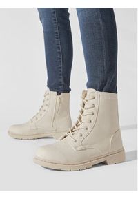 Kappa Trzewiki 242885 Écru. Materiał: skóra #7