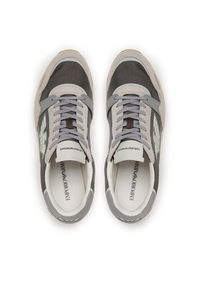 Emporio Armani Sneakersy X4X537 XN730 S704 Szary. Kolor: szary. Materiał: zamsz, skóra #6