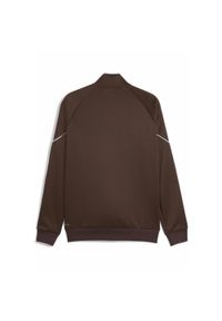 Puma - Męska kurtka FC St. Pauli KING Anthem PUMA Espresso Brown White. Kolor: brązowy, biały, wielokolorowy. Sport: bieganie