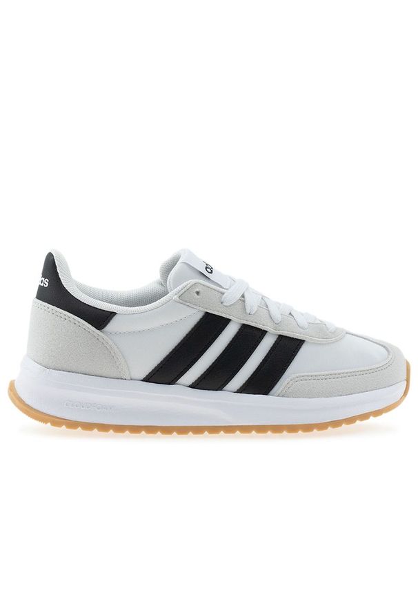 Adidas - Buty adidas Run 70S 2.0 JI2266 - białe. Kolor: biały. Materiał: guma, zamsz. Szerokość cholewki: normalna. Model: Adidas Cloudfoam. Sport: bieganie