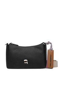Karl Lagerfeld - KARL LAGERFELD Torebka A4W30004 Czarny. Kolor: czarny. Materiał: skórzane
