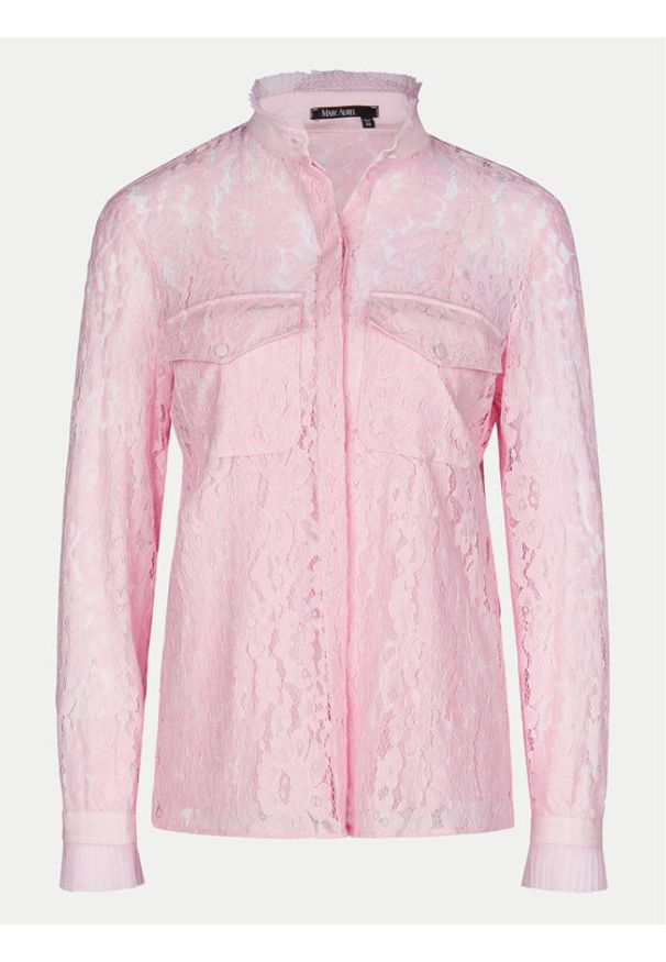 Marc Aurel Koszula 6191 1010 93285 Różowy Regular Fit. Kolor: różowy. Materiał: syntetyk, bawełna
