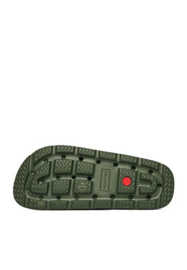 Hunter Klapki CEOWB-840143AM Khaki. Kolor: brązowy. Materiał: syntetyk
