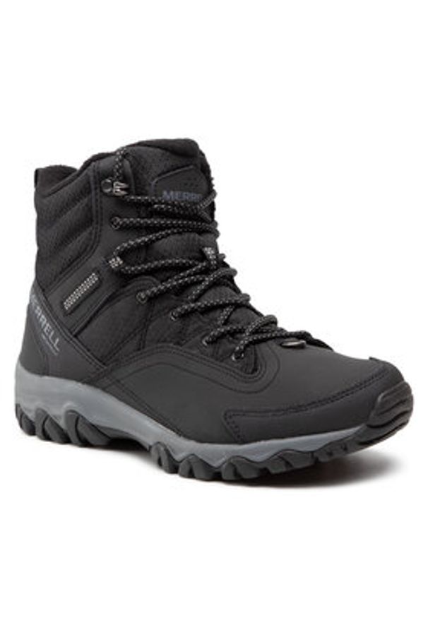 Merrell Trekkingi Thermo Akita Mid Wp J036441 Czarny. Kolor: czarny. Materiał: skóra. Sport: turystyka piesza