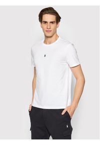 Polo Ralph Lauren T-Shirt 710839046002 Biały Slim Fit. Typ kołnierza: polo. Kolor: biały. Materiał: bawełna